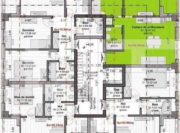 Apartament de vânzare 3 camere Gheorgheni - 360AV | BLITZ Cluj-Napoca | Poza2