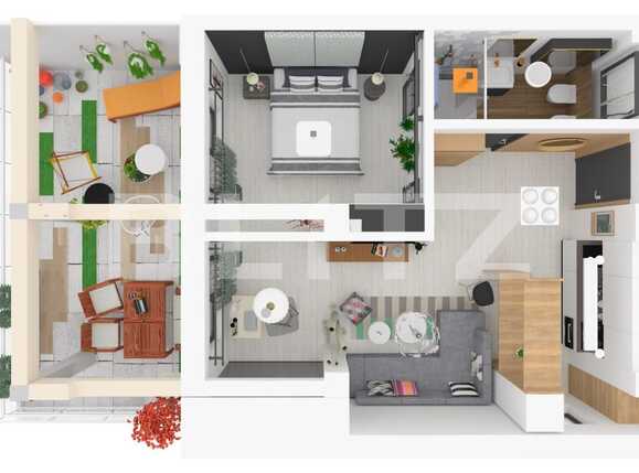 Apartament de vânzare 2 camere Intre Lacuri - 36000AV | BLITZ Cluj-Napoca | Poza7