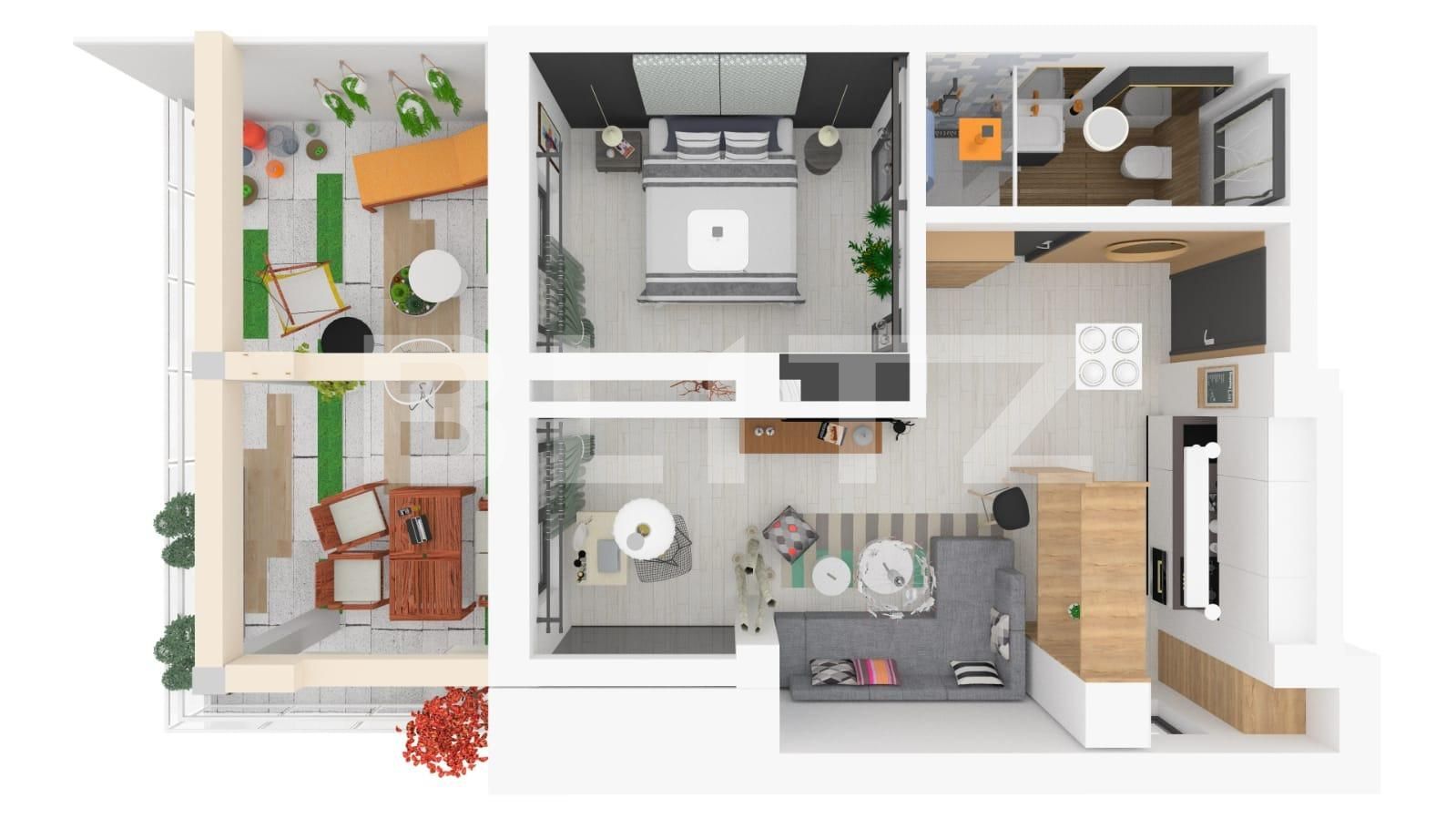 Apartament de vânzare 2 camere Intre Lacuri - 36000AV | BLITZ Cluj-Napoca | Poza7