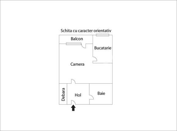 Garsonieră de vânzare Gheorgheni - 36076AV | BLITZ Cluj-Napoca | Poza1