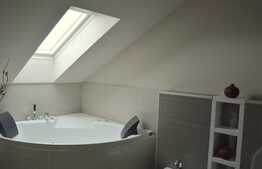 Mansarda de lux, 116 mp, parcare, terasa 11 mp, zona Oncos!