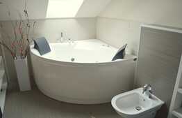 Mansarda de lux, 116 mp, parcare, terasa 11 mp, zona Oncos!