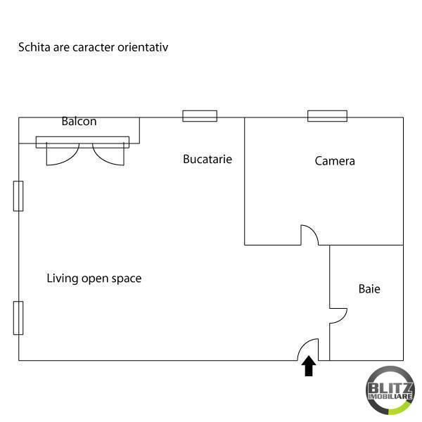 Apartament de vânzare 2 camere Floreşti - 3614AV | BLITZ Cluj-Napoca | Poza1