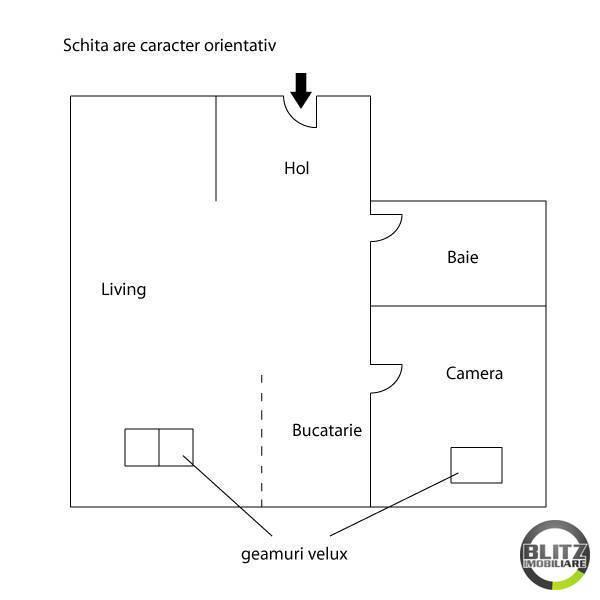 Apartament de vânzare 2 camere Floreşti - 3624AV | BLITZ Cluj-Napoca | Poza1