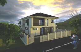 Casa individuala cu 3 dormitoare si 250mp de teren