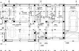 Casa cu 5 camere, 167 mp, 495 teren, garaj, imobil nou, zona strazii Campului