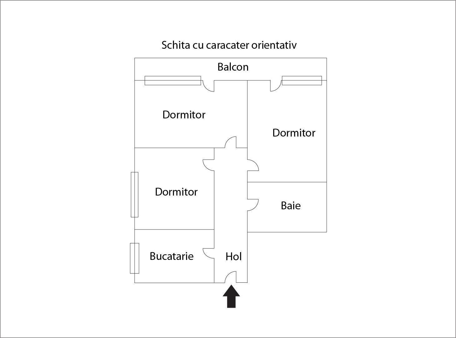 Apartament de închiriat 3 camere Manastur - 36509AI | BLITZ Cluj-Napoca | Poza1