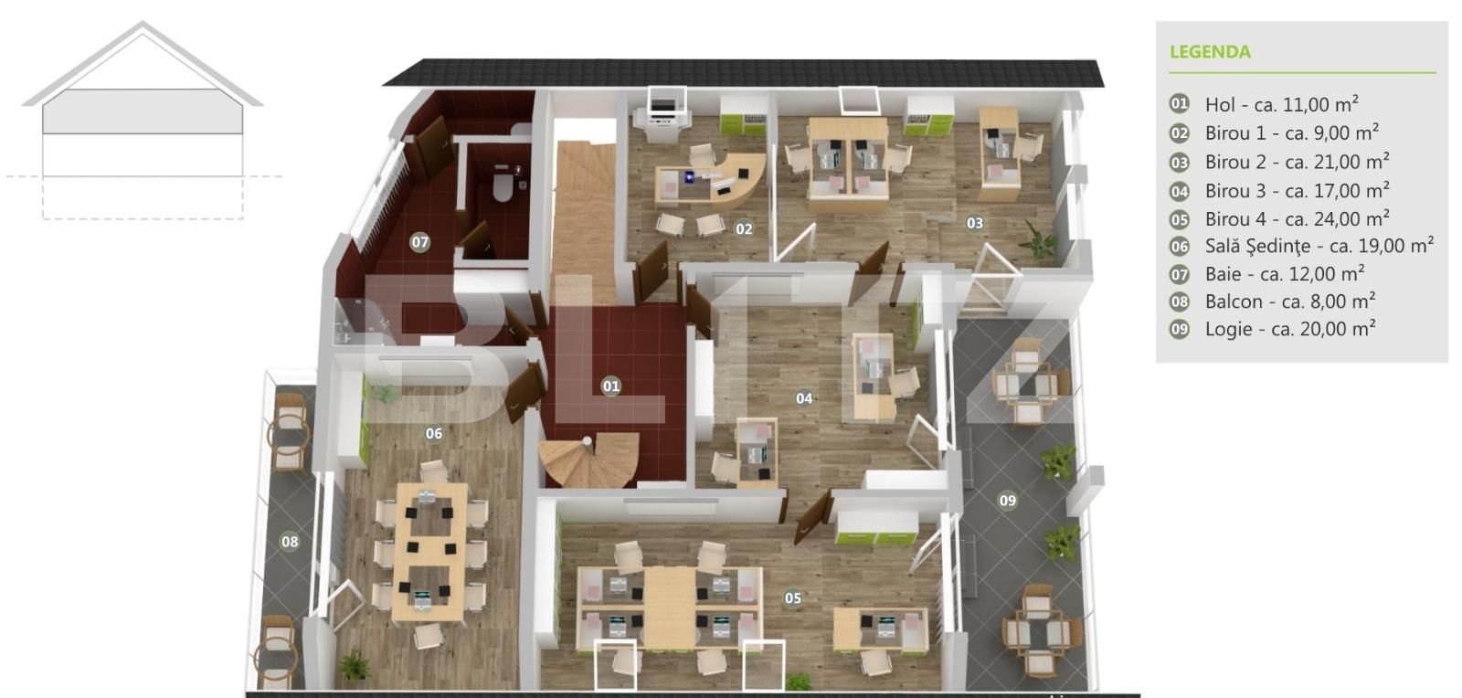 Casa de vânzare 11 camere Zorilor - 36526CV | BLITZ Cluj-Napoca | Poza8