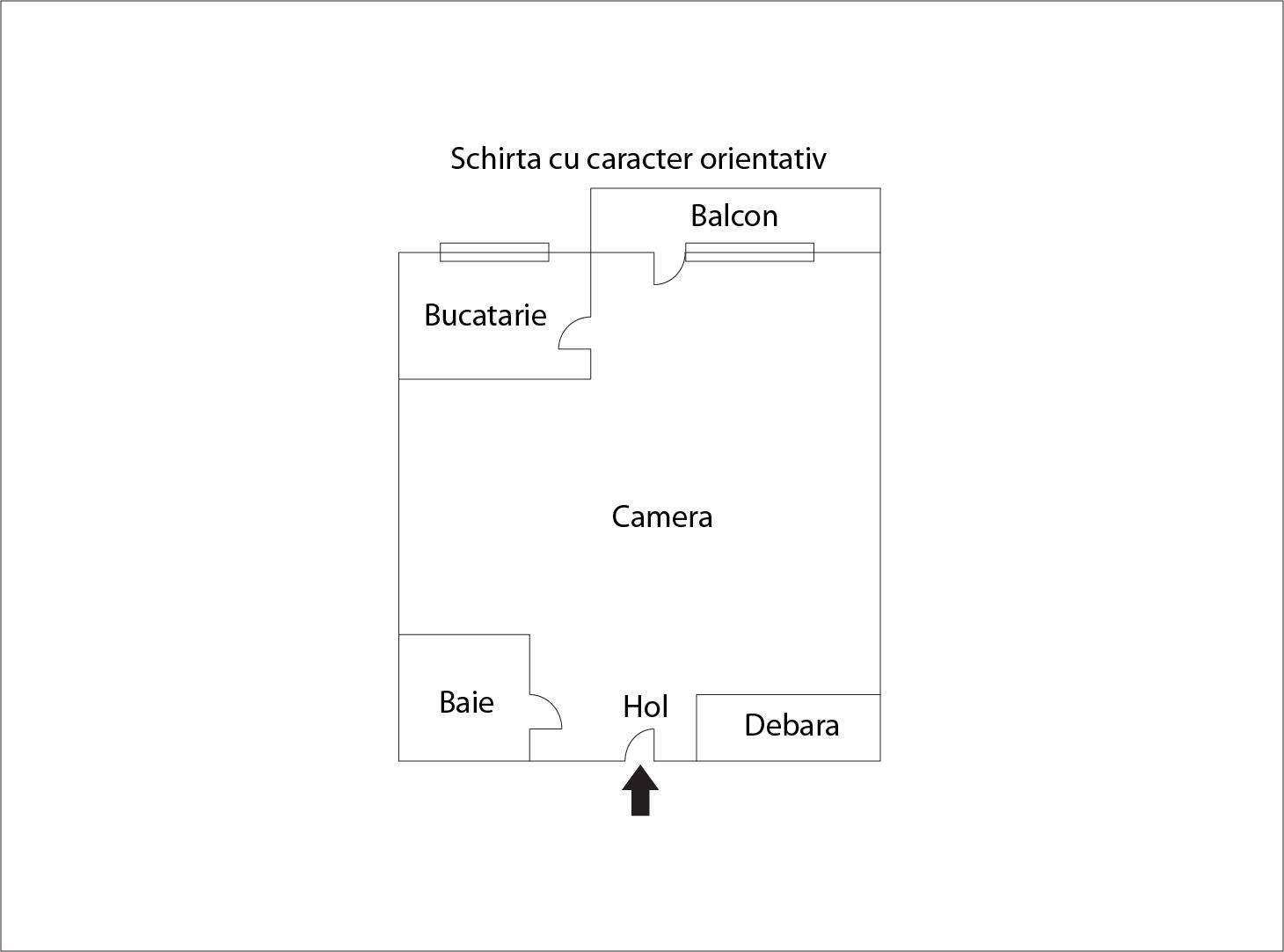 Garsonieră de vânzare Gheorgheni - 36547AV | BLITZ Cluj-Napoca | Poza1