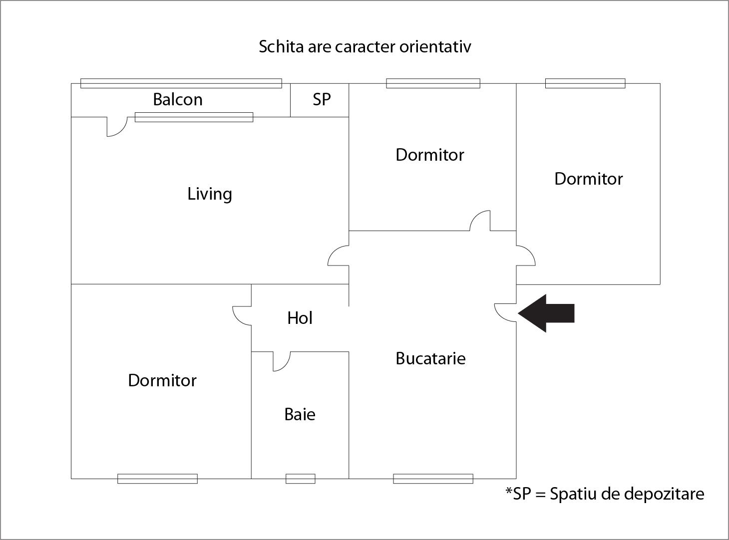 Apartament de vânzare 4 camere Manastur - 36582AV | BLITZ Cluj-Napoca | Poza1