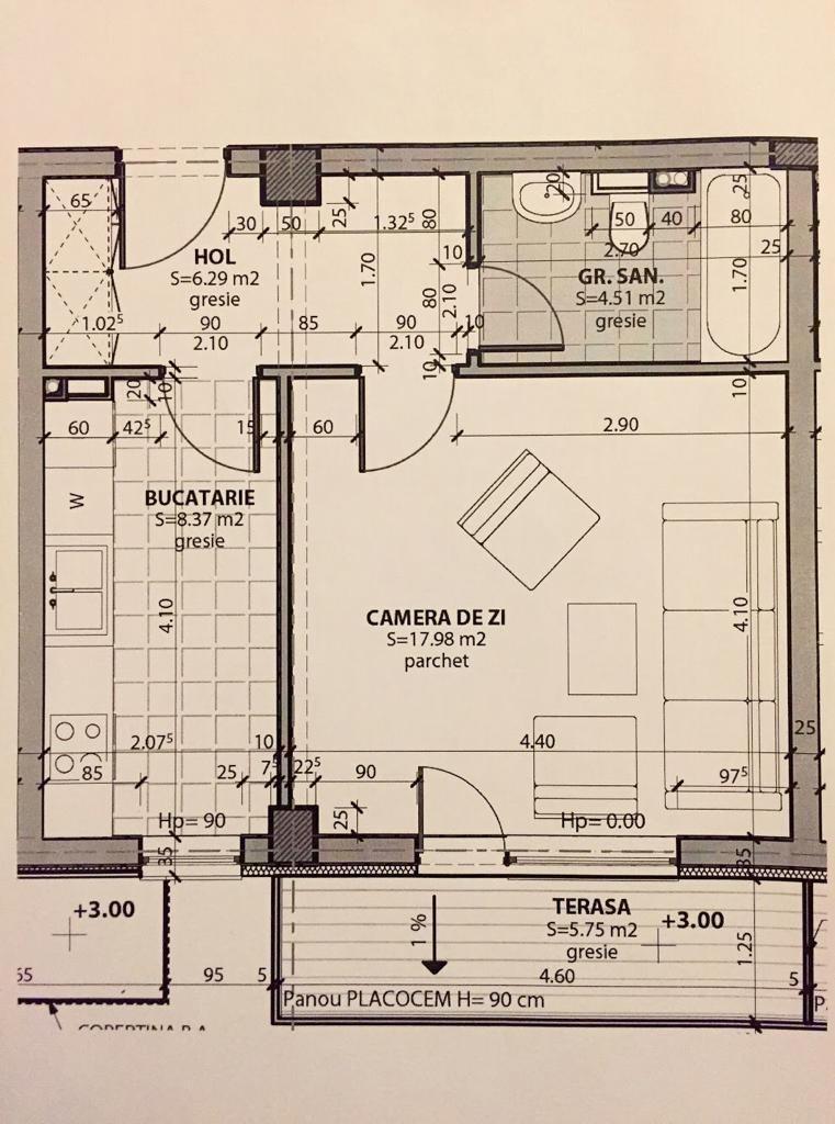 Garsonieră de vânzare Marasti - 36596AV | BLITZ Cluj-Napoca | Poza1
