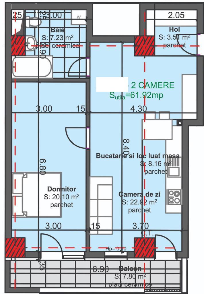 Apartament de vânzare 2 camere Marasti - 36605AV | BLITZ Cluj-Napoca | Poza1