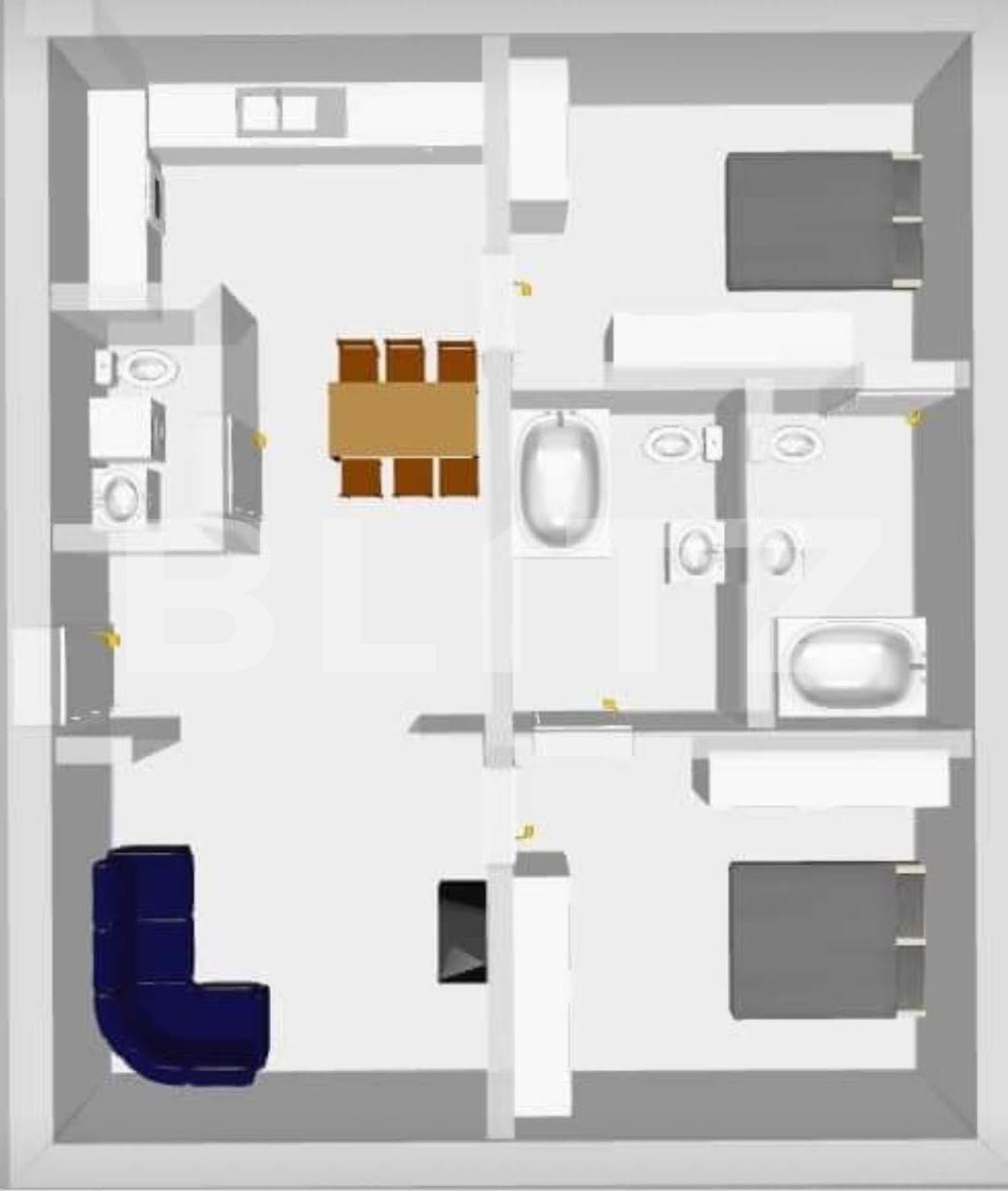 Apartament de vânzare 3 camere Europa - 36652AV | BLITZ Cluj-Napoca | Poza2