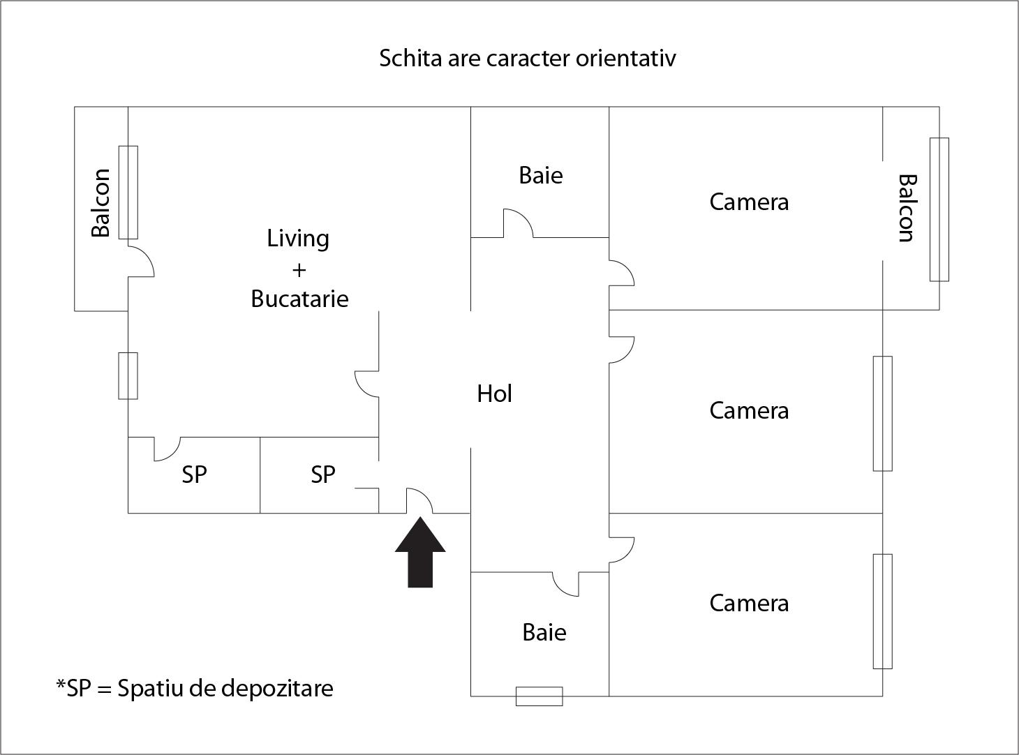 Apartament de vânzare 4 camere Marasti - 36691AV | BLITZ Cluj-Napoca | Poza1