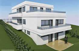 Apartament in vila, terasa, 120 mp gradina, garaj, zona Campului