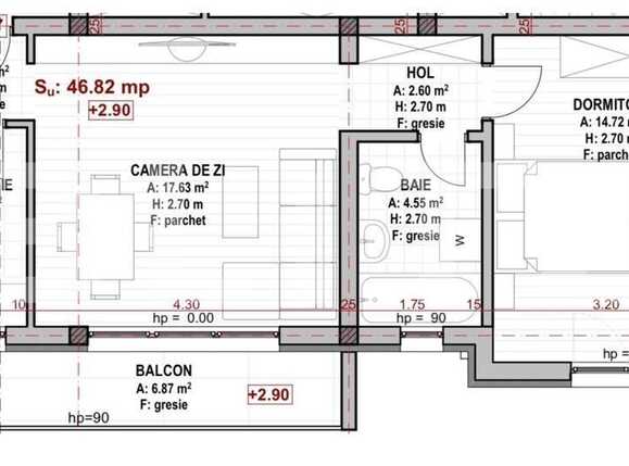 Apartament de vânzare 2 camere Floreşti - 36821AV | BLITZ Cluj-Napoca | Poza1