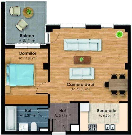Apartament de vânzare 2 camere Central - 36852AV | BLITZ Cluj-Napoca | Poza14