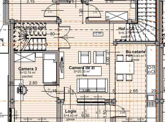 Apartament de vânzare 4+ camere Baciu - 36880AV | BLITZ Cluj-Napoca | Poza3
