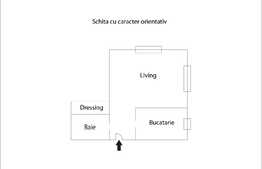 Fa rai din ce ai ! Apartament 2 camere semifinisat, 52 mp, zona Eugen Ionesco