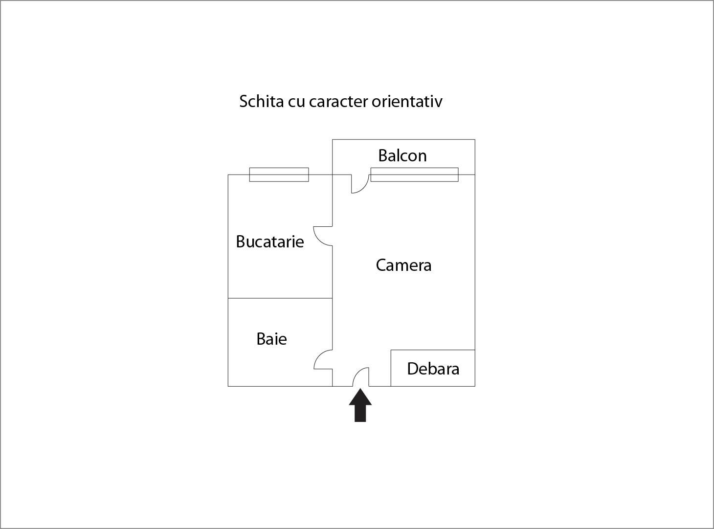 Garsonieră de vânzare Floreşti - 36980AV | BLITZ Cluj-Napoca | Poza1