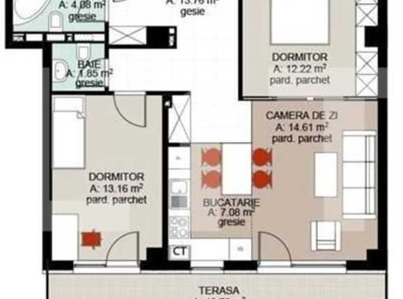 Apartament de vânzare 3 camere Bună Ziua - 37057AV | BLITZ Cluj-Napoca | Poza7