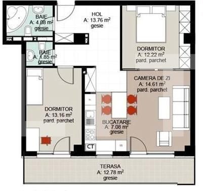 Apartament de vânzare 3 camere Bună Ziua - 37057AV | BLITZ Cluj-Napoca | Poza7