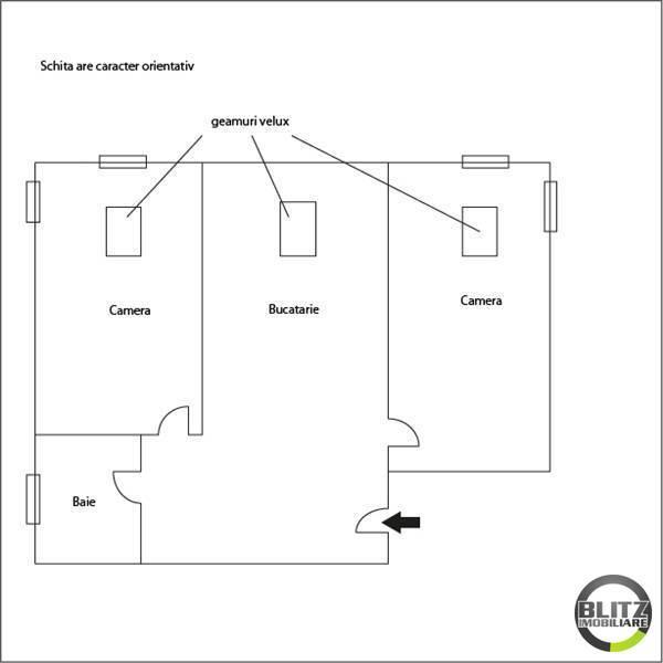 Apartament de vânzare 2 camere Bună Ziua - 3706AV | BLITZ Cluj-Napoca | Poza1