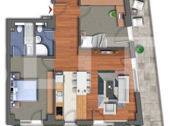 Apartament de vânzare 3 camere Bună Ziua - 37108AV | BLITZ Cluj-Napoca | Poza10