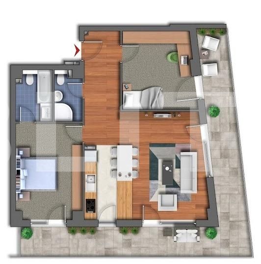 Apartament de vânzare 3 camere Bună Ziua - 37108AV | BLITZ Cluj-Napoca | Poza10