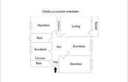 Daca vrei un apartament spatios si bine organizat, arunca o privire aici!