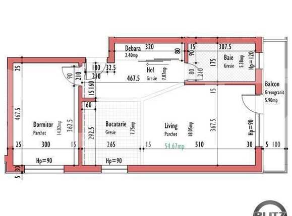 Apartament de vânzare 2 camere Europa - 3716AV | BLITZ Cluj-Napoca | Poza1