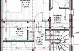 Casa individuala de vanzare cu garaj , 118 mp, teren 400, zona de case! 