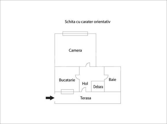 Garsonieră de vânzare Semicentral - 37256AV | BLITZ Cluj-Napoca | Poza1