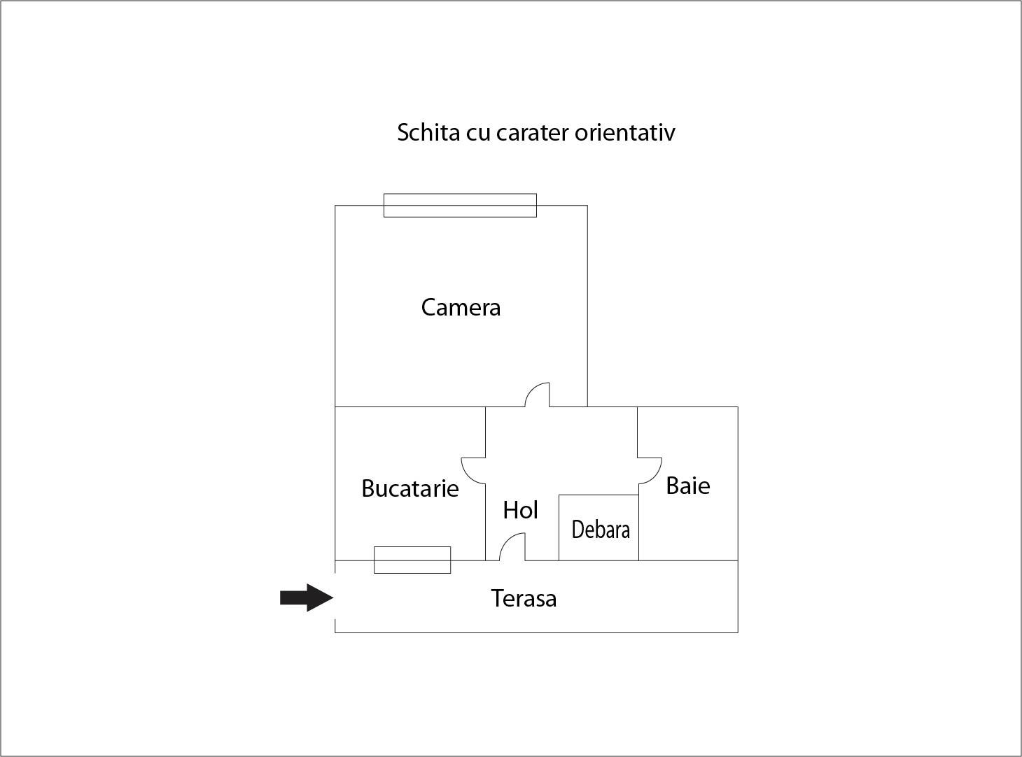 Garsonieră de vânzare Semicentral - 37256AV | BLITZ Cluj-Napoca | Poza1