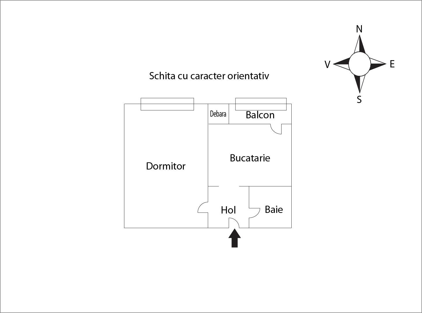 Garsonieră de vânzare Manastur - 37262AV | BLITZ Cluj-Napoca | Poza1