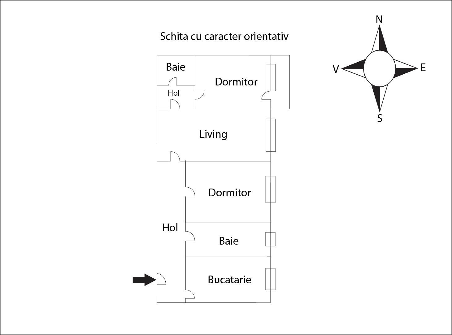 Apartament de vânzare 3 camere Central - 37281AV | BLITZ Cluj-Napoca | Poza1