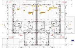 Duplex semifinisat de vanzare in complex privat, Zona Tauti 