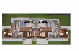 Duplex semifinisat de vanzare in complex privat, Zona Tauti 