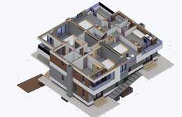 Duplex semifinisat de vanzare in complex privat, Zona Tauti 