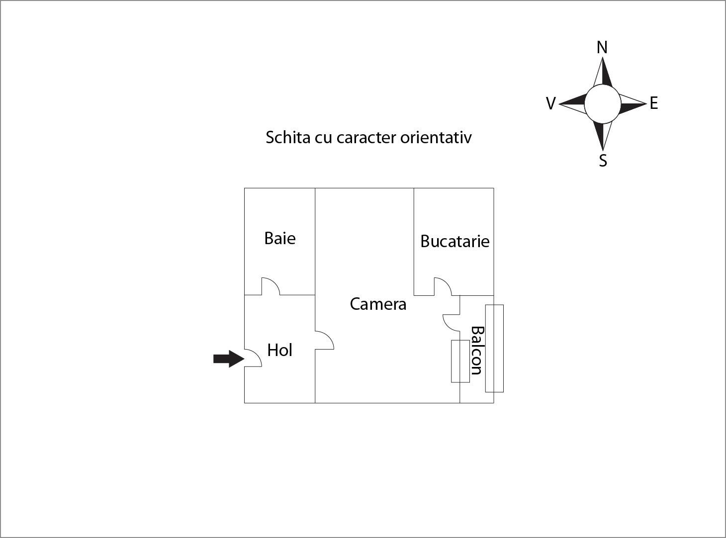 Garsonieră de vânzare Marasti - 37291AV | BLITZ Cluj-Napoca | Poza1