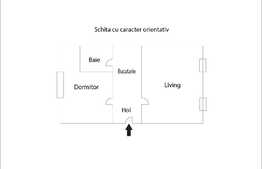 Scadere de pret! Casa cuplata 60 mp, garaj si curte 120 mp, zona Dorobantilor