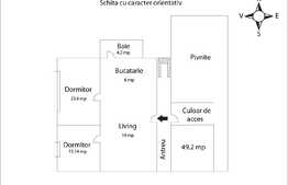 Apartament 3 camere, 120 mp, zona P-ta Mihai Viteazu