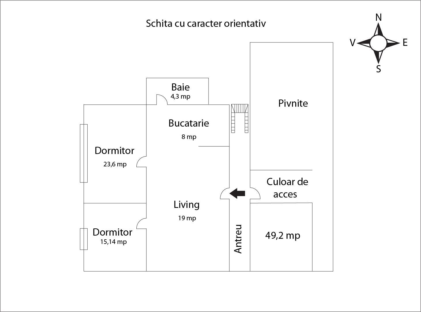 Apartament de vânzare 3 camere Central - 37357AV | BLITZ Cluj-Napoca | Poza1