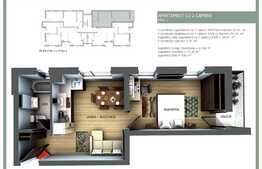 Apartament tip studio, 35 mp, semifinisat, zona Eroilor ! 