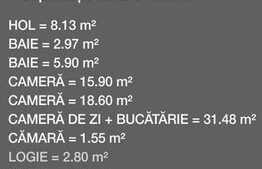 Parcare subterana, 2bai, 2 balcoane, debara, CF disponibil, zona Vivo!