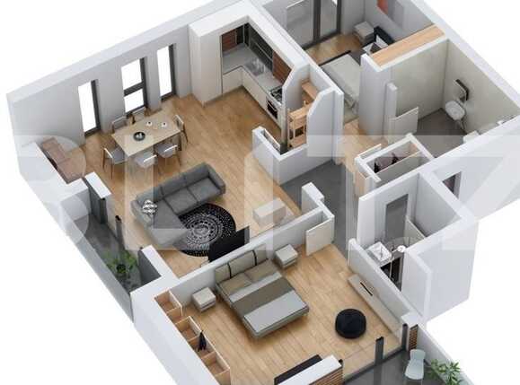 Apartament de vânzare 3 camere Floreşti - 37388AV | BLITZ Cluj-Napoca | Poza2