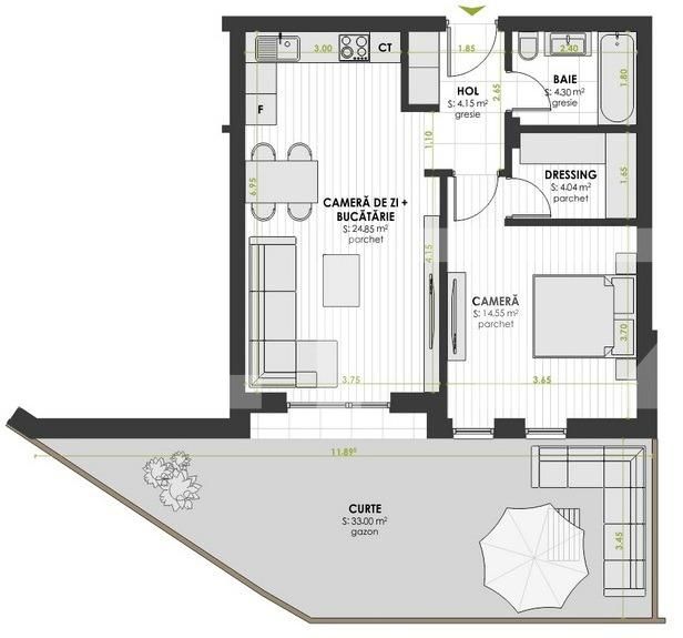 Apartament de vânzare 2 camere Floreşti - 37421AV | BLITZ Cluj-Napoca | Poza2