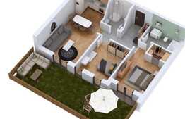 Compartimentare utila, incalzire in pardoseala, gradina, zona Vivo