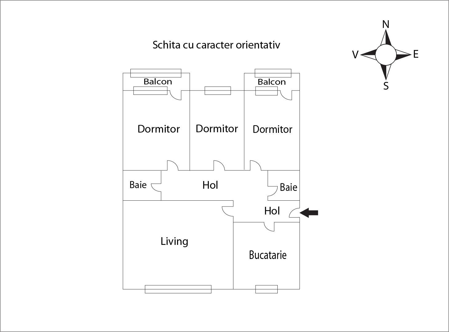 Apartament de vânzare 4 camere Marasti - 37442AV | BLITZ Cluj-Napoca | Poza1