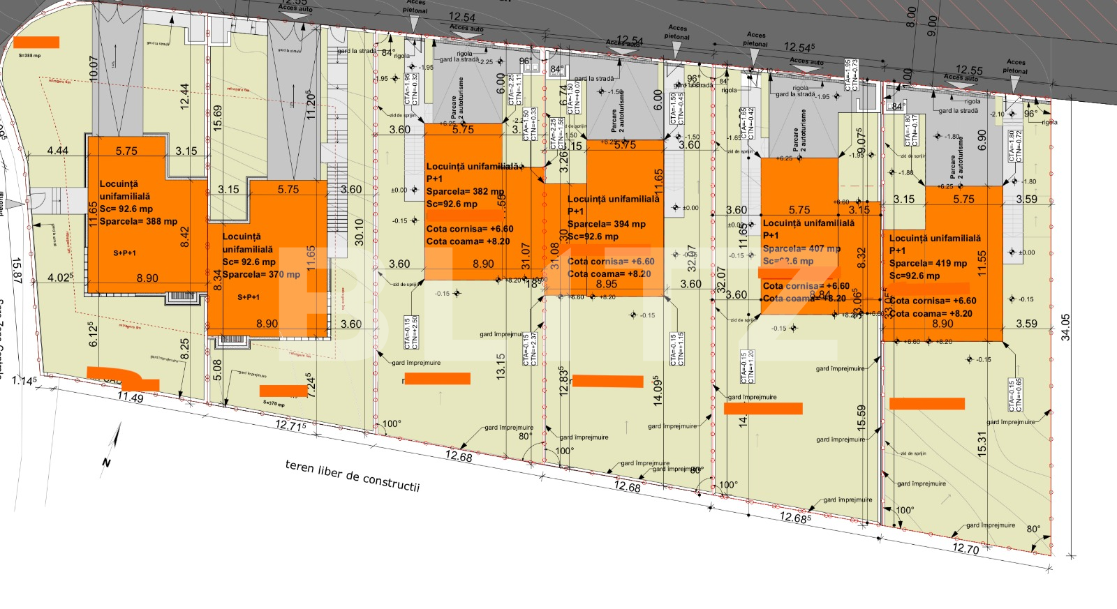 Teren de vânzare Floreşti - 37462TV | BLITZ Cluj-Napoca | Poza4